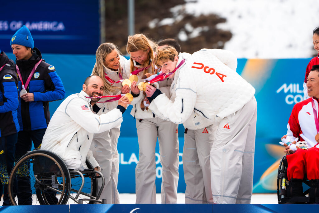 2026 ITA – Para Predazzo Studio 031426 – Para Nordic Mixed Relay Medal Ceremony Selects Photo Joy Marshall Uncropped